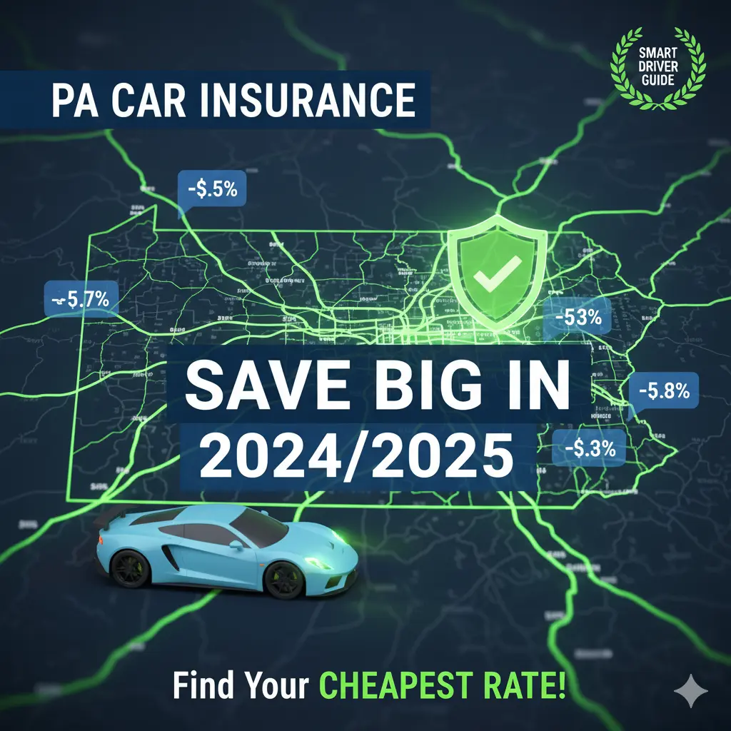Find the Cheapest Car Insurance in PA for YOU! (2024 2025 Pennsylvania Driver's Guide) zanainsurance.com