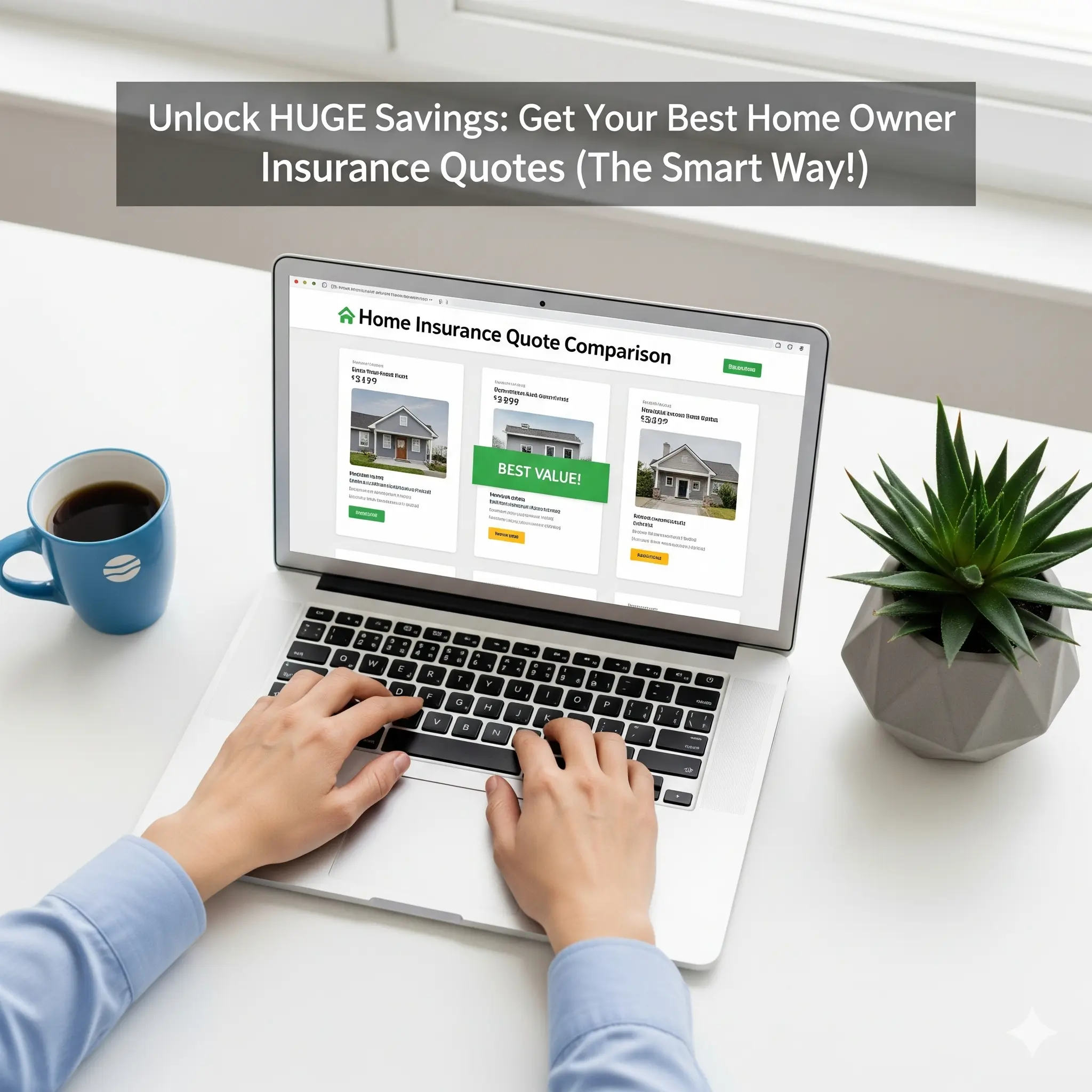 Unlock HUGE Savings Get Your Best Home Owner Insurance Quotes (The Smart Way!)